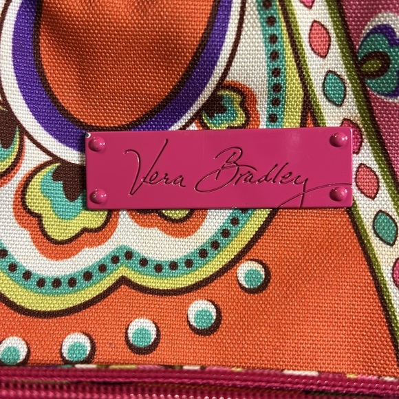 VERA BRADLEY Colorful Paisley / Floral Backpack main image 4